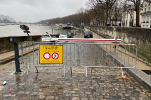 பரிஸில் வெள்ளம்: சென்நதியில் நீர்மட்டம் உயர்வு காரணமாக சில பகுதிகளில் நுழைய தடை!!