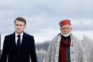 நாளை இந்தியாவிற்கு அரசுப் பயணம் மேற்கொள்ளவுள்ள மக்ரோன்!!