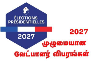 2027 ஜனாதிபதி தேர்தலுக்கான  வேட்பாளர்கள் - முழுமையான நீண்ட பட்டியல்!