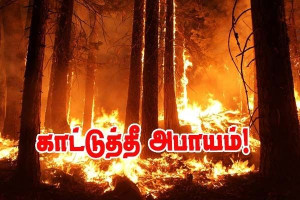  அதியுச்ச  தீ அபாயம்!!