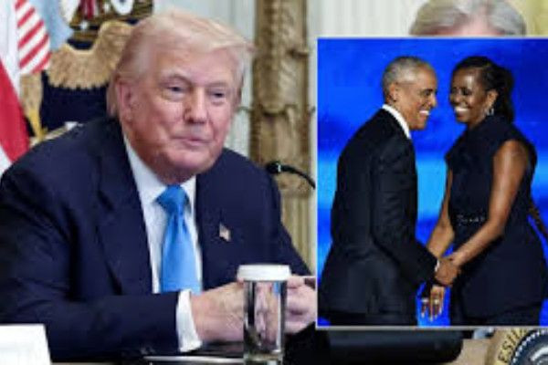  அமெரிக்க முன்னாள் ஜனாதிபதி ஒபாமா தம்பதியினரை அவமதித்த ட்ரம்ப்...!