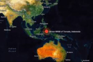 இந்தோனேசியாவில் சக்திவாய்ந்த நிலநடுக்கம்- சுனாமி எச்சரிக்கை