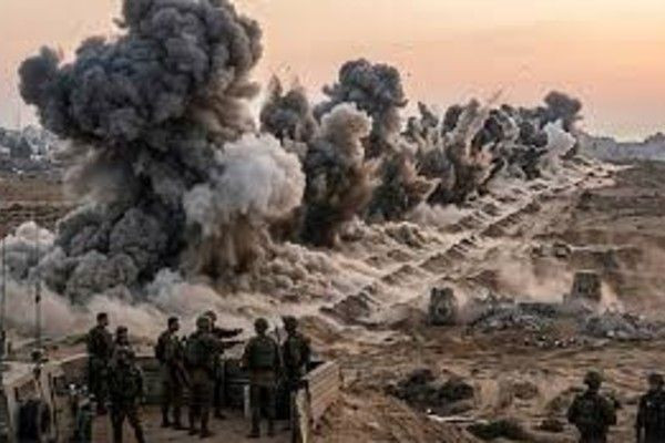 வடக்கு காசா பகுதியின் சுரங்கப்பாதையை தகர்த்த இஸ்ரேல் இராணுவம்