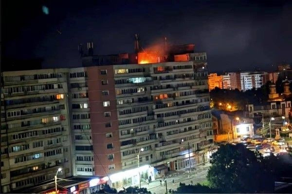 ரொமேனியாவில் விழுந்த ரஷ்ய ட்ரோன்