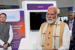 டில்லியில் ஏஐ மாநாட்டை துவக்கி வைத்தார் பிரதமர் மோடி