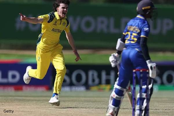  U19 உலகக்கிண்ணம் - 58 ஓட்டங்களுக்கு சுருண்ட இலங்கை