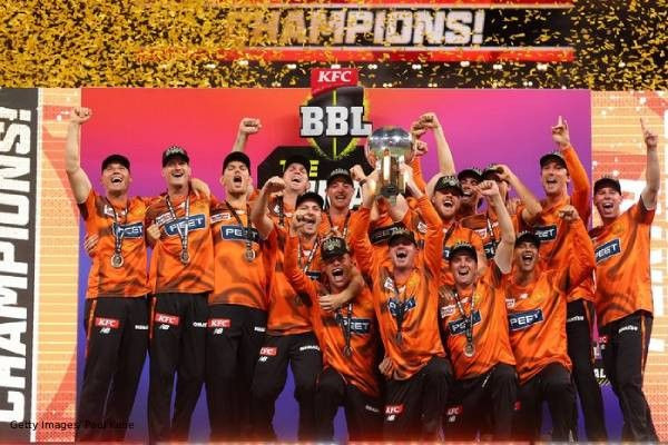 6வது முறையாக BBL கிண்ணத்தை வென்று..மகுடம் சூடிய பெர்த் ஸ்கார்ச்சர்ஸ்