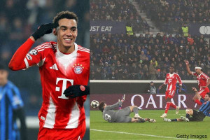  6-1 என்ற கணக்கில் அடலாண்டாவை நொறுக்கிய பாயெர்ன்!  இரட்டை கோல் அடித்த ஓலிஸ்