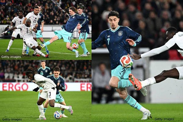 கானா அணிக்கு எதிரான நட்புப் போட்டியில் ஜேர்மனி அணி வெற்றி