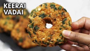 கீரை பக்கோடா 