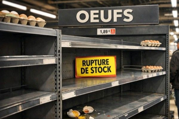 முட்டை பற்றாக்குறை: சூப்பர் மார்க்கெட்டுகளில் காலியாகும் நிலை??