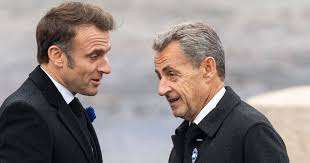 ஜனாதிபதி மக்ரோனை சிறை செல்வதற்கு முன்பாக  சந்தித்த சார்கோசி!!