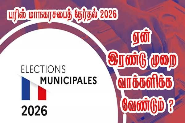 பரிஸ் மாநகராட்சி தேர்தல் - ஏன் ஒவ்வொரு சுற்றிலும் இரண்டு முறை வாக்களிக்க வேண்டும்?