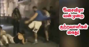 பரிஸில் இசை விழாவில் தாக்கப்பட்ட பெண்- குற்றவாளிகள் கைது! (தாக்குதல் காணொளி)