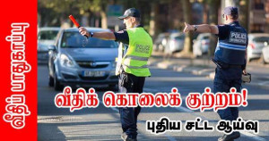 வீதிக் கொலைக் குற்றம் தொடர்பான சட்ட முன்மொழிவு!