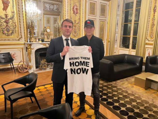 ஹமாஸிடம் பிடிபட்டுள்ள பிரெஞ்சு மக்களை நினைவுகூர்ந்த ஜனாதிபதி மக்ரோன்!