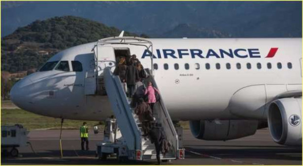 எயார் பிரான்ஸ் - மேலும் இரு நாடுகளுக்கு விமான சேவைகள்  இரத்து!!