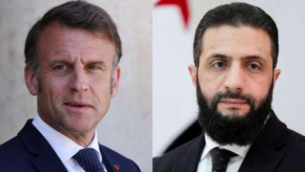 சிரிய ஜனாதிபதியை வரவேற்கும் இம்மானுவல் மக்ரோன்!!