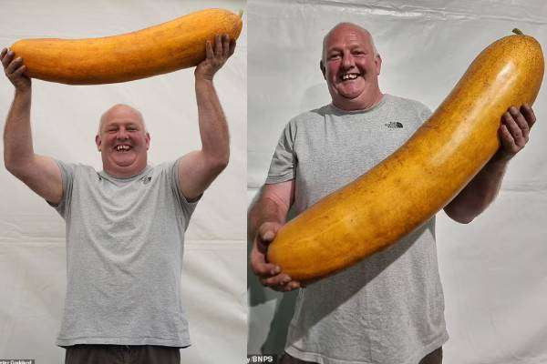 உலகின் மிகப்பெரிய வெள்ளரிகளை விளைவித்து பிரித்தானியர் சாதனை! 