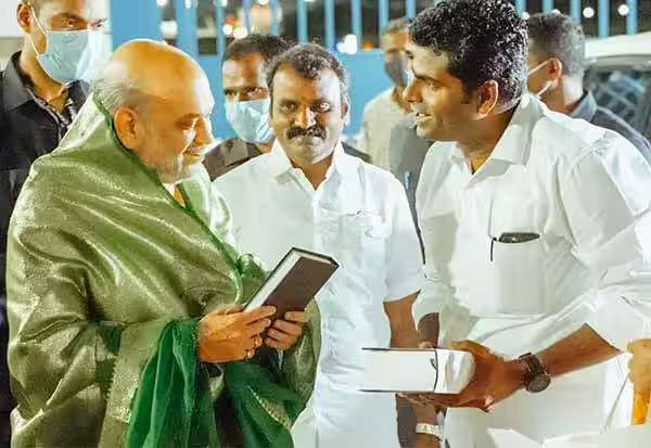 அண்ணாமலை பணி பாராட்டத்தக்கது: அமித்ஷா பாராட்டு