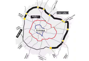 பெங்களூரு போக்குவரத்து நெரிசலுக்கு தீர்வு; 117 கி.மீ., வர்த்தக வழித்தட திட்டத்துக்கு ஒப்புதல்