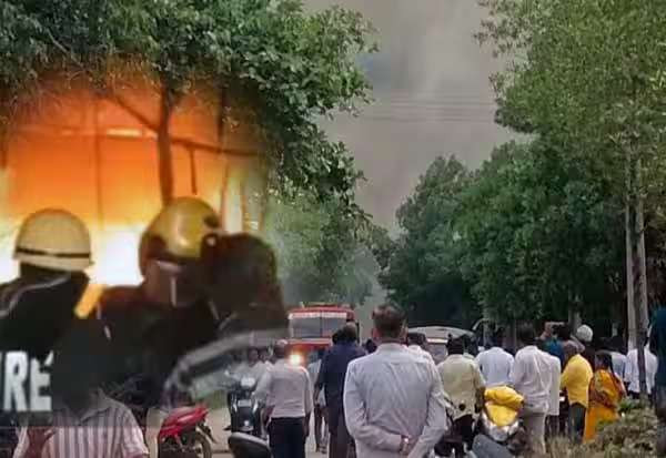 தெலுங்கானா ஆலை விபத்து: 9 பேர் நிலை கேள்விக்குறி