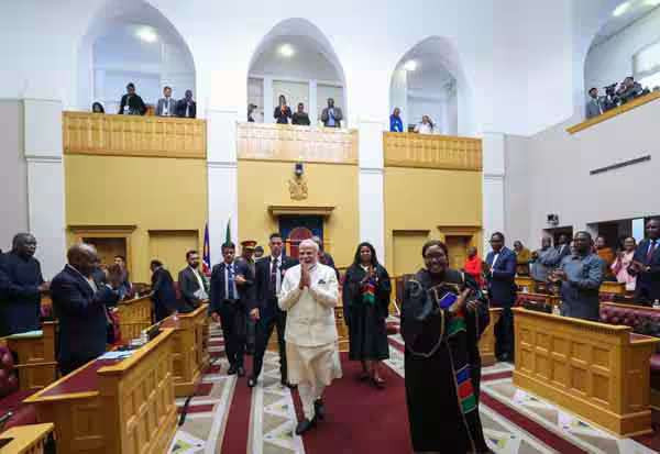 இதுவரை 17 நாடுகளின் பார்லியில் உரை நிகழ்த்திய பிரதமர் மோடி; பா.ஜ., பெருமிதம் 