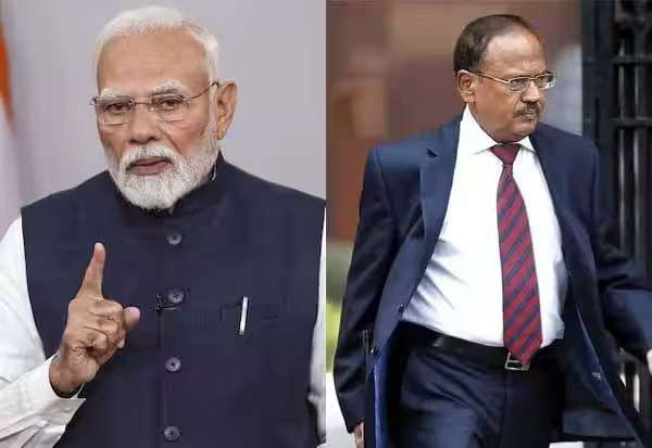 போர் பதற்றம் உச்சம்; பிரதமர் மோடியுடன் தேசிய பாதுகாப்பு துறை ஆலோசகர் ஆலோசனை