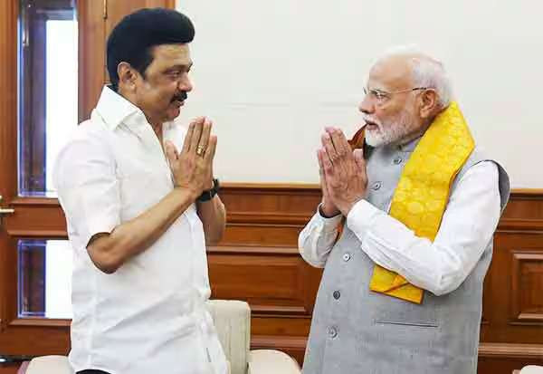 அழகிய தமிழ்நாட்டில் இருப்பது எனக்கு மகிழ்ச்சியளிக்கிறது - பிரதமர் மோடி