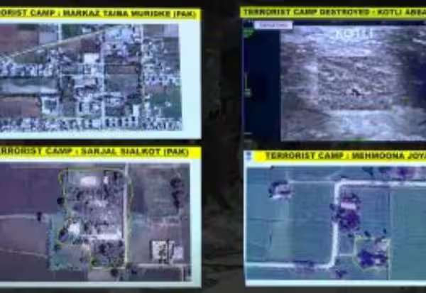 பாக்., மீது நடந்த தாக்குதல்: வீடியோ வெளியிட்டது இந்திய ராணுவம்