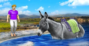  சோம்பேரி கழுதை