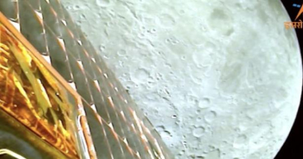 நிலவை துல்லியமாக படம் பிடித்த சந்திரயான் 3 - காணொளியை பகிர்ந்த இஸ்ரோ