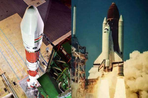 விண்ணில் ஏவப்பட்ட இஸ்ரோவின் புதிய விண்கலம்