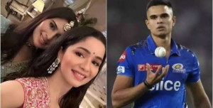 சச்சின் மகனுக்கு ரகசிய நிச்சயதார்த்தம்? யார் அந்த சானியா சந்தோக்?