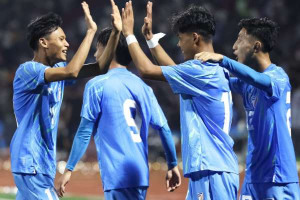 கோல் மழைபொழிந்த இந்திய அணி! ஹாட்ரிக் அடித்த வீரர்..கதிகலங்கிய இலங்கை