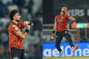 லசித் மலிங்காவின் இமாலய சாதனையை தூளாக நொறுக்கிய ஐதராபாத் வீரர்