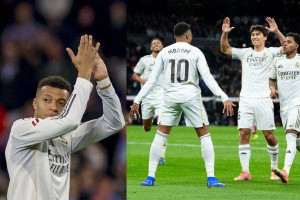 பிறந்தநாளில் கோல் அடித்து ரொனால்டோவின் சாதனையைப் படைத்த எம்பாப்பே