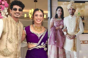  ஸ்ம்ரிதி மந்தனாவின் தந்தைக்கு மாரடைப்பு-  நடைபெற இருந்த திருமணம் ஒத்திவைப்பு