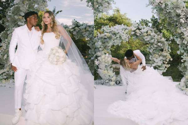 23 வயது காதலியை மணந்த 18 வயது பிரபல கால்பந்து வீரர்- திகைப்பில் ரசிகர்கள்