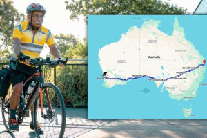 சைக்கிள் ஓட்டி 63 வயதான இலங்கையர் படைத்த சாதனை