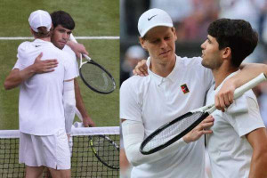 முதல் முறையாக விம்பிள்டன் பட்டம் வென்ற ஜானிக் சின்னர்