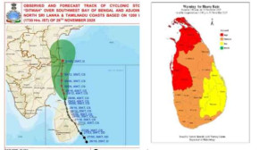 இலங்கையை உலுக்கிய  டித்வா புயல் - நாட்டை விட்டு முழுவதுமாக விலகிச் சென்றது
