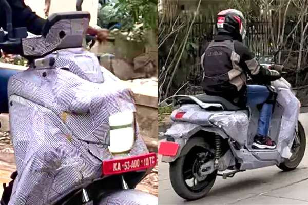 யமஹாவின் முதல் மின்சார ஸ்கூட்டர் - இந்தியாவில் சோதனை ஓட்டத்தில் தென்பட்ட புகைப்படம்