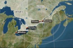  கியுபெக்–ஒன்டாரியோ எல்லைப் பகுதியில் லேசான நிலநடுக்கம்