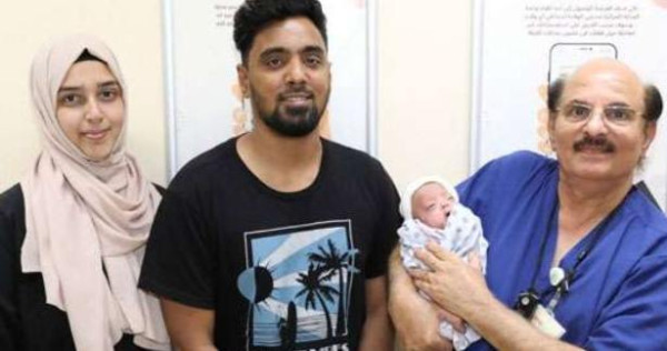 எடை குறைவாக துபாயில் பிறந்த இலங்கை பெற்றோரின் குழந்தை