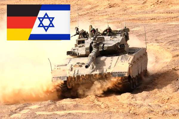 இஸ்ரேலுக்கு ஆயுத ஏற்றுமதியை முழுமையாக நிறுத்திய ஜேர்மனி