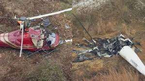 அமெரிக்காவில் நேருக்கு நேர் ஹெலிகாப்டர்கள் மோதி விபத்து