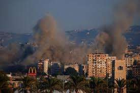 லெபனான் மீது இஸ்ரேல் வான்வழித் தாக்குதல்- 4 பேர் பலி