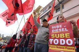 கலவர பூமியான ஈகுவடார்- அவசரநிலை பிரகடனம்!