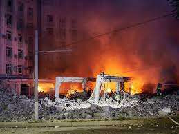 உக்ரைனிய நகரங்களை குறிவைத்து ரஷ்யா ட்ரோன் தாக்குதல்